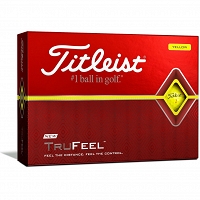 Titleist TruFeel Yellow Golf Balls 