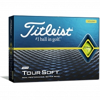 Titleist Tour Soft Yellow Golf Balls 